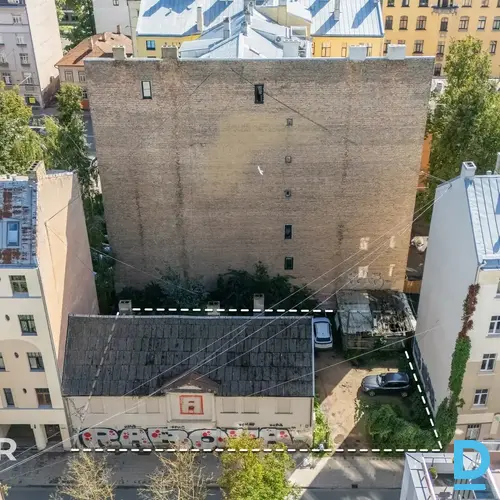 Pārdošanā 515 m² Jauktas centra apbūves zemes gabals Rīgas centrā.Izstrādāts 6-s