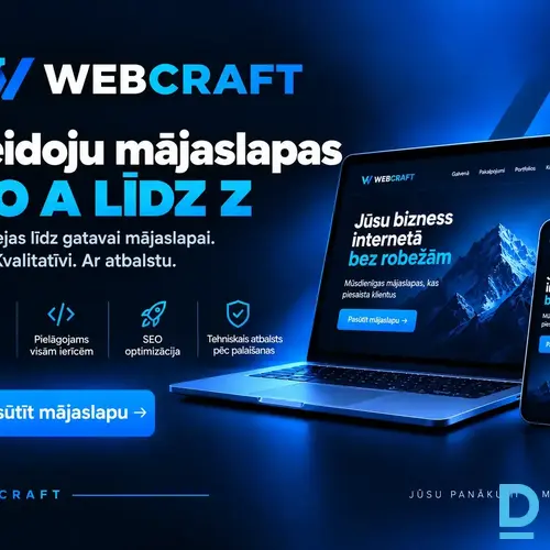 Piedāvā Web programmēšana 