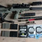 Silverback SRS-A2/M2 16” (right-handed, olive green) FULLY UPGRADED