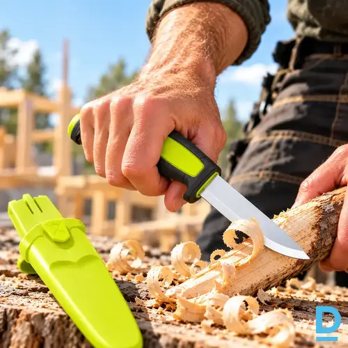 MORAKNIV LIMITED EDITION BASIC 511 C Nazis ar Maksti no Oglekļa Tērauda Fluo Lime Green SWEDEN Rokas Darba SpecInstrumenti