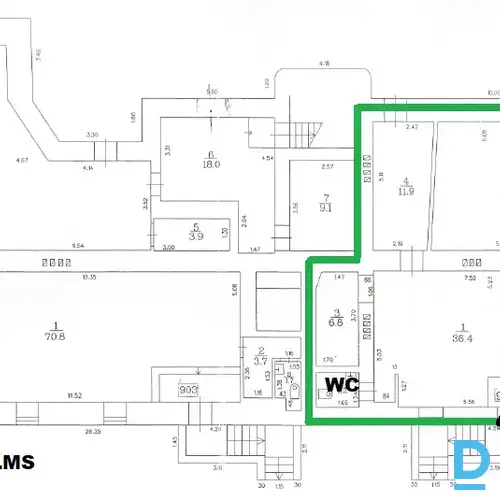 Telpas birojam/darbnīcai/salonam Rīgas centrā Telpas birojam/darbnīcai/salonam Rīgas centrā