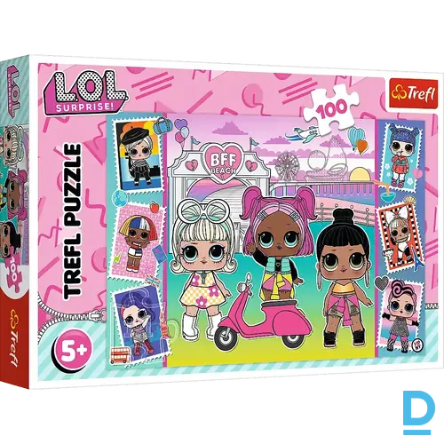Puzle 100 gab. LOL Dolls Photos Trefl 16443
