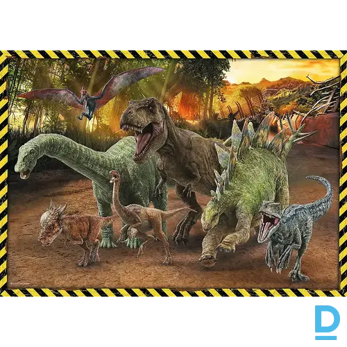 Puzle Trefl Jurassic Park Dinosaurs Jurassic World 200 gab. 13287