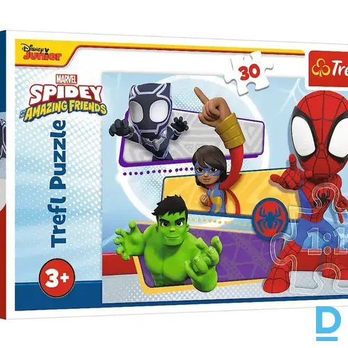 Trefl Brave Spidey puzle, 30 gabali, 18322
