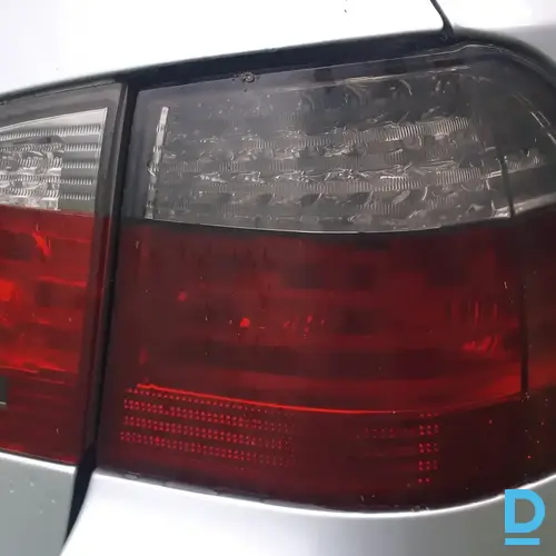 BMW E61 DEPO LED Facelift-Style Red/Smoked aizmugurējie lukturi - pilns komplekts (abas puses).