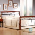 Продается кровать VERONICA 160 см цвет: антрацит. вишневый/черный