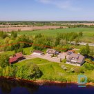 265.9 m² house, 180 m² guest house, 173.8 m² sauna-log building, 84.4 m² auxiliary building, 3.77 ha land, Daugavmala, Saulkalne, Salaspils parish, Salaspils district, Latvia.