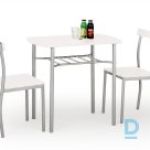 Pārdodu LANCE galdu + 2 krēslus, krāsa: balta