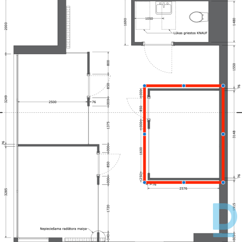 Izīrē kabinetu salonā