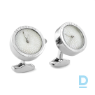 For sale Watch cufflinks with white mother of pearl