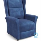 For sale Lounge chair AGUSTIN recliner, color: dark blue