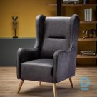 CHESTER leisure chair, color: anthracite (fabric 17. Charcoal) for sale