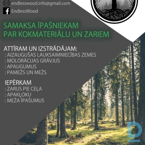 Krūmu/koku apgriešana, apkopšana