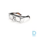 Pārdod Triecienizturīgas Pretaizsvīšanas Virsbrilles 5X7 Safety Glasses Clear UV400 for Persons Wearing Glasses
