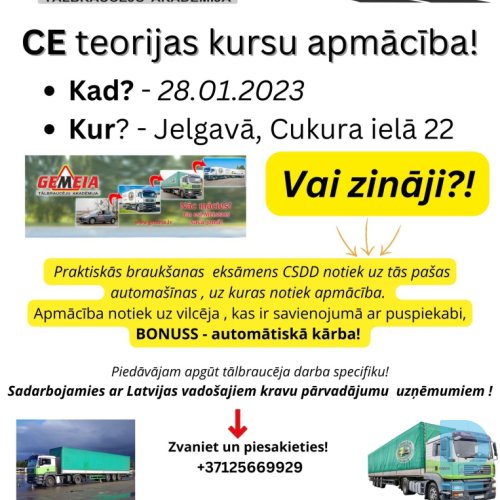 Tālbraucēju Akadēmija GEMEIA autoskola Tālbraucēju Akadēmija GEMEIA autoskola