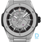 Pārdod Hublot Bing Bang Integrated Time Titanium