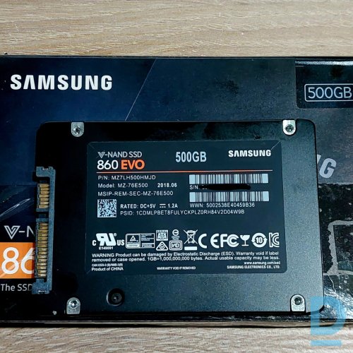 Pārdod Samsung 500 GB SSD
