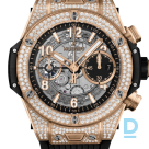 Pārdod Hublot Big Bang Unico King Gold Pave