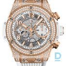 Pārdod Hublot Big Bang Unico King Gold White Pave