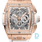 Pārdod Hublot Spirit of Big Bang King Gold White Diamonds 