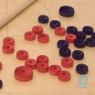 Novus dice set Sport 32+2 red and black