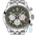 Pārdod Breitling Super AVI B04 Chronograph GMT 46 Curtiss Warhawk 