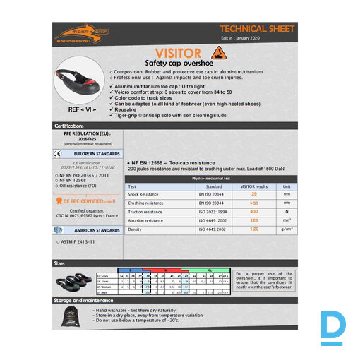 Pārdod Tiger France Sieviešu darba apavi