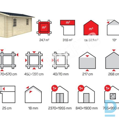 Pārdod koka garāža Boston Pārdod koka garāža Boston