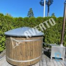 Hot tub Standard 180 Grey, 1.8 m, External oven for sale