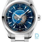 For sale Omega Aqua Terra 150m Co-Axial Master Chronometer GMT Worldtimer 43 mm