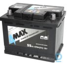Pārdod 4MAX BAT55/470R/4MAX auto akumulatoru