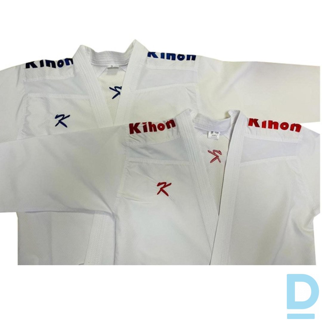 KIHON Кимоно KUMITE RED AND BLUE SHOULDERS KARATE GI | Объявления Dalder.lv