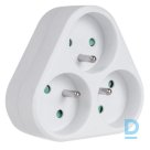 Maclean Triple socket with earthing 16A, max. 3680W (MCE214)