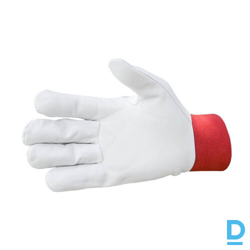 Pārdod Ādas Darba Cimdi FLEXY SG Workwear Work Gloves Velcro Red White Darba Apģērbs Aksesuārs Pārdod Ādas Darba Cimdi FLEXY SG Workwear Work Gloves Velcro Red White Darba Apģērbs Aksesuārs