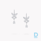 For sale Graff Classic Butterfly Pear Shape Diamond Drop Earrings