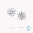 Продают Graff Large Wild Flower Abstract Diamond Earrings