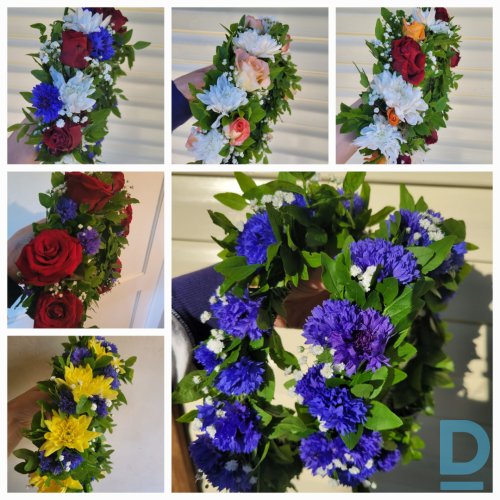 Pārdod Jāņu vainagus