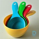Set of four measuring cups