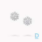 Pārdod Graff Round Diamond Cluster Stud Earrings