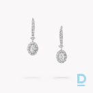 For sale Graff Icon Oval Shape Diamond Earrings