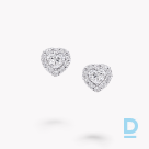 Pārdod Graff Icon Heart Shape Diamond Stud Earrings