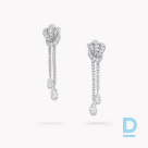 For sale Graff Tilda’s Bow Double Pavé Diamond Drop Earrings