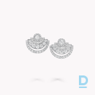 For sale Graff Night Moon Baguette Cut Diamond Earrings