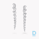 Pārdod Graff Inspired by Twombly Swirl Diamond Earrings