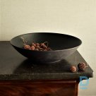 Black ceramic bowl ø 33.5 cm