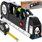 Laser level with measuring tape 250 cm (P21747)