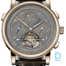 For sale A. Lange & Sohne Tourbograph Perpetual Honeygold “Homage to F. A. Lange”