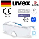 Pārdod Cits Aizsargbrilles UVEX Super F OTG CR Autoclavable Med Impact & Anti fog Clear Lens Safety Glas Drošības Darba Aksesuārs