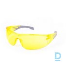 Work Clothing Accessory Safety Glasses CHAPLIN UNIAMBER Yellow Optical Class 1