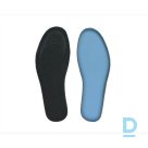 Apavu Iekšzolītes Pēdiņas MEMORY Foam Footwear Blue Black 40 - 45 izmēri Darba Apavi Aksesuārs